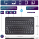 Futrola Leather 10-11 in sa bluetooth tastaturom crna - 058438