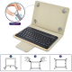 Futrola Leather 10-11 in sa bluetooth tastaturom zlatna - 058437