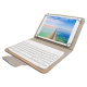 Futrola Leather 11-12 in sa bluetooth tastaturom zlatna - 621438