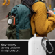 Futrola Spigen Rugged Silicone Fit za Airpods Pro 1 bela - ASD00534