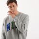 NIKE Duks m nk club bb crew letters M - FZ0879-063