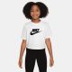 NIKE Majica kratak rukav nsw tee crop futura hbr GG - FZ5548-100