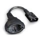 PC-SFC14M-01 Gembird C14 UPS muški na Suko zenski, 15cm (alt. EG-PSU3-01) - EP3227510