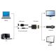 A-HDMI-VGA-03-6 Gembird HDMI to VGA and audio adapter cable, single port, 1,8m, black - EP3228596