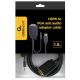 A-HDMI-VGA-03-6 Gembird HDMI to VGA and audio adapter cable, single port, 1,8m, black - EP3228596