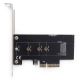 PEX-M2-01 Gembird M.2 SSD NVMe adapter PCI-Express add-on card, sa dodatnim low-profile breketom - EP3225505