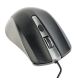 MUS-4B-01-GB Gembird Opticki mis 800-1200Dpi 4-button spacegrey/black 99mm  USB kabl 1,35m FO - EP3226653
