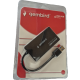 UHB-U2P4-02 ** Gembird USB2.0 4-port HUB, black (279) - EP3223243