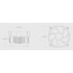 DeepCool CK-11508 * Intel CPU kuler 65W 92mm.Fan 2200rpm 42CFM 30dBa LGA 1200/115x/LGA775/i7/i5/i3 - EP3227290