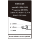 NPA40-195-2370 (AC10) Gembird punjac za laptop 40W-19.5V-2.37A, 3.0x1.1mm black (alt=AC08) - EP3226165