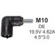 NPC-DE (M10) Gembird konektor za punjac 90W-19.5V-4.62A, 4.5x3.0mm PIN - EP3223413