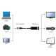 A-mDPM-HDMIF4K-01 Gembird 4K Mini DisplayPort to HDMI adapter cable, black - EP3223446