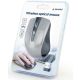 MUSW-4B-04-BG Gembird Bezicni mis 2,4GHz opticki USB 800-1600Dpi black/spacegrey 99mm. - EP3226180