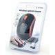 MUSW-4B-03-R Gembird Bezicni mis 2,4GHz opticki USB 800-1600Dpi black/red 103mm - EP3226186
