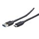 CCP-USB3-AMCM-6 Gembird 3A/36W USB 3.0 AM to Type-C cable (AM/CM), 1.8 m, Black - EP3223500