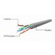 PP12-0.5M/Y Gembird Mrezni kabl, CAT5e UTP Patch cord 0.5m Yellow - EP3226291