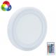 LED RGB okrugli nadgradni panel MP18NO-WRGB 18W+6W, 6500K + daljinski - EP3237151