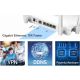 Cudy WR1300 AC1200 Dual Band 2.4+5Ghz MESH Wi-Fi Ruter 1W/4LAN Gbit,4x5dBi Wisp/AP/REP/TR - EP3225730