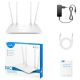 Cudy WR1200 AC1200 Dual Band 2.4+5Ghz Wi-Fi Ruter 1W/4LAN 10/100Mbps, 4x5dBi GUEST/WPS/DDNS - EP3273854