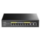 Cudy GS1010PE 8-Port Gbit PoE+ Switch with 2 Gbit Uplink Ports 120W, steel case - EP3269109