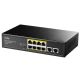 Cudy FS1010P 8-Port 10/100M PoE+ Switch, 2 Uplink 10/100M, 120W, 250m,4KV steel (Alt.PFS3009-8ET-96) - EP3226464