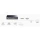 Cudy FS1010P 8-Port 10/100M PoE+ Switch, 2 Uplink 10/100M, 120W, 250m,4KV steel (Alt.PFS3009-8ET-96) - EP3226464