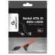 CC-SATAM-DATA90-0.3 Gembird Metal clips, Serial ATA data kabl flat 0,3m 90 degree bent connector - EP3224521