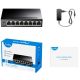 Cudy GS108 metalni 8-Port Gbit desktop Switch, 8x RJ45 10/100/1000 - EP3226638