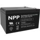 NPP NP12V-12Ah, AGM BATTERY, C20=12AH, T2, 151x98x95x100, 3,3KG, BLACK - EP3236931