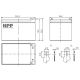 NPP NP12V-12Ah, AGM BATTERY, C20=12AH, T2, 151x98x95x100, 3,3KG, BLACK - EP3236931