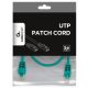 PP12-0.5M/G Gembird Mrezni kabl, CAT5e UTP Patch cord 0.5m green - EP3274052