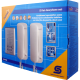 Zicni interfon DP012, dve unutrasnje slusalice, Max 450m - EP3227432
