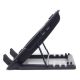 NBS-1F17T-01 Gembird hladnjak za laptop, 17inc 150mm Fan, USB, 370x265mm, Ergo Stand - EP3231129