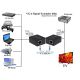 DEX-VGA-05 Gembird VGA extender 30m preko LAN kabla (FO) - EP3224983