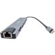 A-CM-COMBO8-05 * Gembird USB HUB Type-C 8-in-1 multi-port adapter USB-C+USB-A+HDMI+PD+card+RJ45, FO - EP3225991