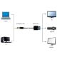 A-DPM-VGAF-03 ** Gembird DisplayPort to VGA adapter cable, BLACK (381) - EP3223379