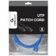 PP6U-0.5M/B Gembird Mrezni kabl, CAT6 UTP Patch cord 0.5m blue - EP3274155