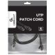 PP6U-1M/BK Gembird Mrezni kabl, CAT6 UTP Patch cord 1m black - EP3242191