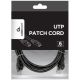 PP6U-2M/BK Gembird Mrezni kabl, CAT6 UTP Patch cord 2m black - EP3226057