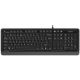 A4-FK10 US GREY A4Tech Fstyler Multimedia comfort tastatura, FN funkcije, vodootp. US-LAYOUT, USB - EP3243820