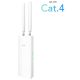 Cudy LT400 Outdoor 4G LTE Cat 4 N300 Wi-Fi Router, Nano SIM Slot, 10/100Mbps WAN/LAN - EP3226867