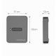 DD-U3M2 Gembird Desktop USB Type-C M.2 SATA & NVME SSD drive docking station, black - EP3223538