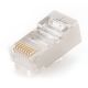 PLUG5SP/10 Gembird shielded modular 30u gold plated LAN konektor CAT5 FTP SFTP RJ45 (pak.10kom) - EP3223544