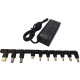 NPA-AC7D **Gembird univerzalni laptop punjac AC 65W sa Tip-C + QC3.0 mob. brzi punjac 3A, auto(1393) - EP3227035
