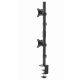 MA-D2-02 Gembird Podesivi vertikalni stoni drzac za dva monitora, tilt, 17-32 max.2x9kg - EP3273663