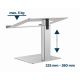 NBS-D1-02 Gembird podesivo postolje za laptop 15,6, max.5kg, 225~380mm, aluminum - EP3231165