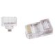 LC-PTU-01/100 Gembird Universal pass-through modular CAT5 UTP plug 8P8C, 100u pak /CENA PO PAKOVANJU - EP3223714