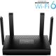 Cudy WR1500 AX1500 Dual Band 2.4+5Ghz Wi-Fi Ruter 1W/4LAN Gbit,4x5dBi AP/REP/MU-MIMO - EP3224418