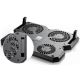 DeepCool MULTI CORE X6 Hladnjak za laptop 15.6 2x140mm+100mm.Fan 1000/1300rpm 121CFM 24dB 380x295x24 - EP3230629