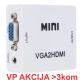 A-VGA-HDMI-Mini ** Gembird input VGA to HDMI  (902) (289) - EP3223395